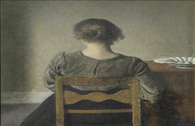 Dipinto di Vilhelm Hammershoi